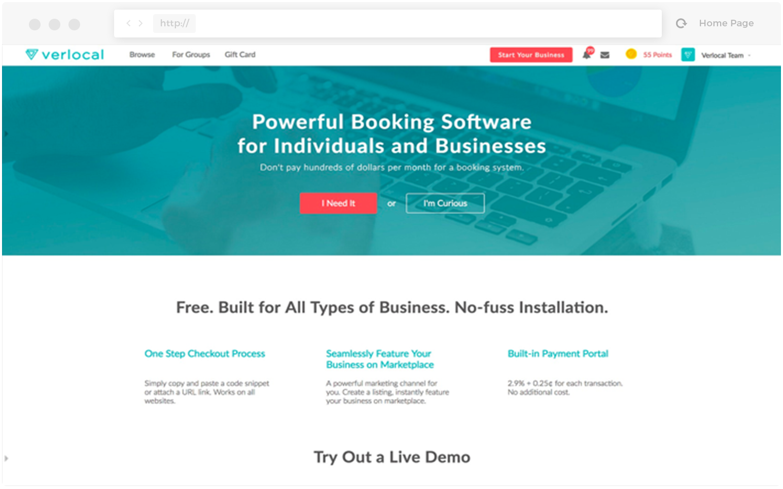 Verlocal Product Design